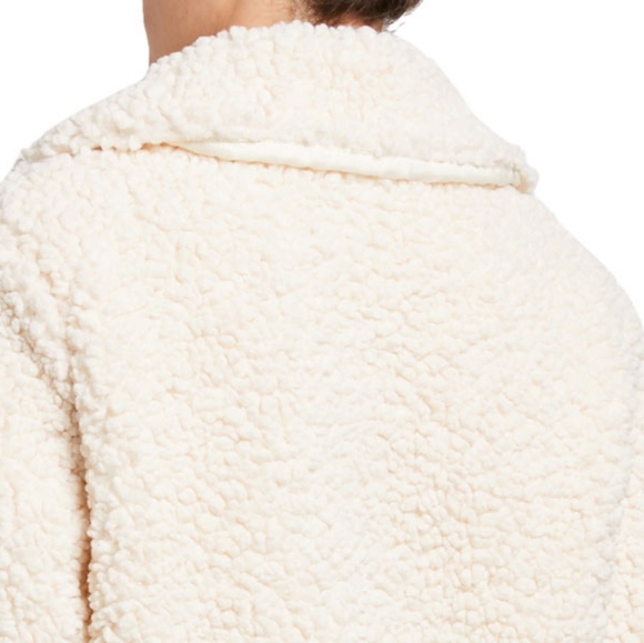 🌺 Hailey Sherpa Faux Fur Jacket NWT - Picture 7 of 8